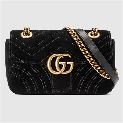 gucci marmont velvet mini bag review|gucci marmont suede bag.